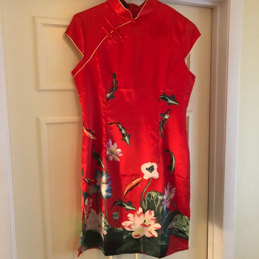 Beautiful Asian style dress! From Epcot China 🌸
